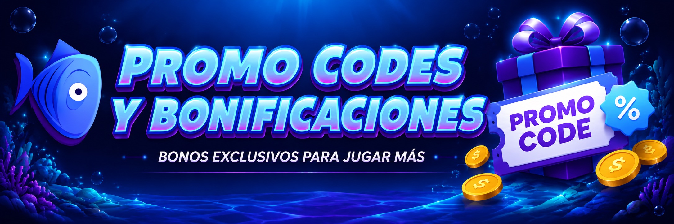 Go Fish casino promo codes.